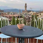 With 3 Terraces At Ponte Vecchio * Florence
