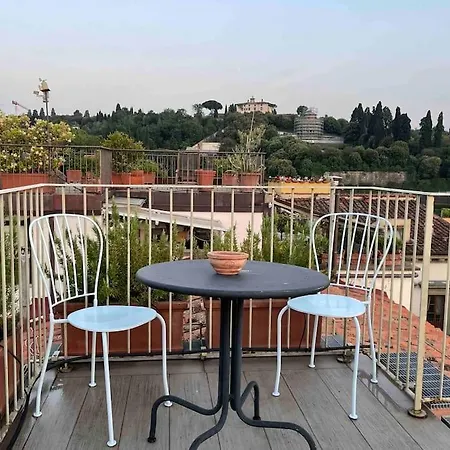 With 3 Terraces At Ponte Vecchio