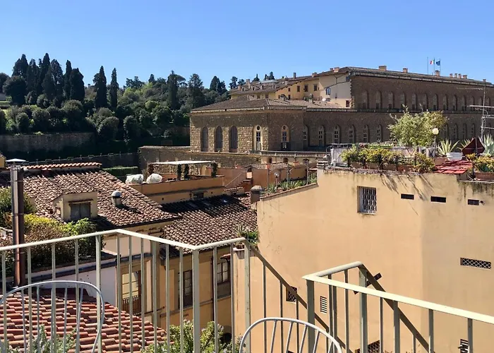 With 3 Terraces At Ponte Vecchio *